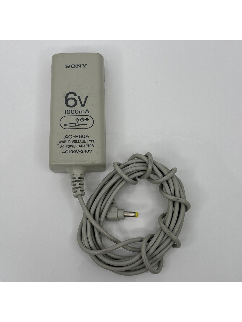 Sony AC-E60A AC Power Adaptor Genuine OEM World Voltage Type AC100V-240V